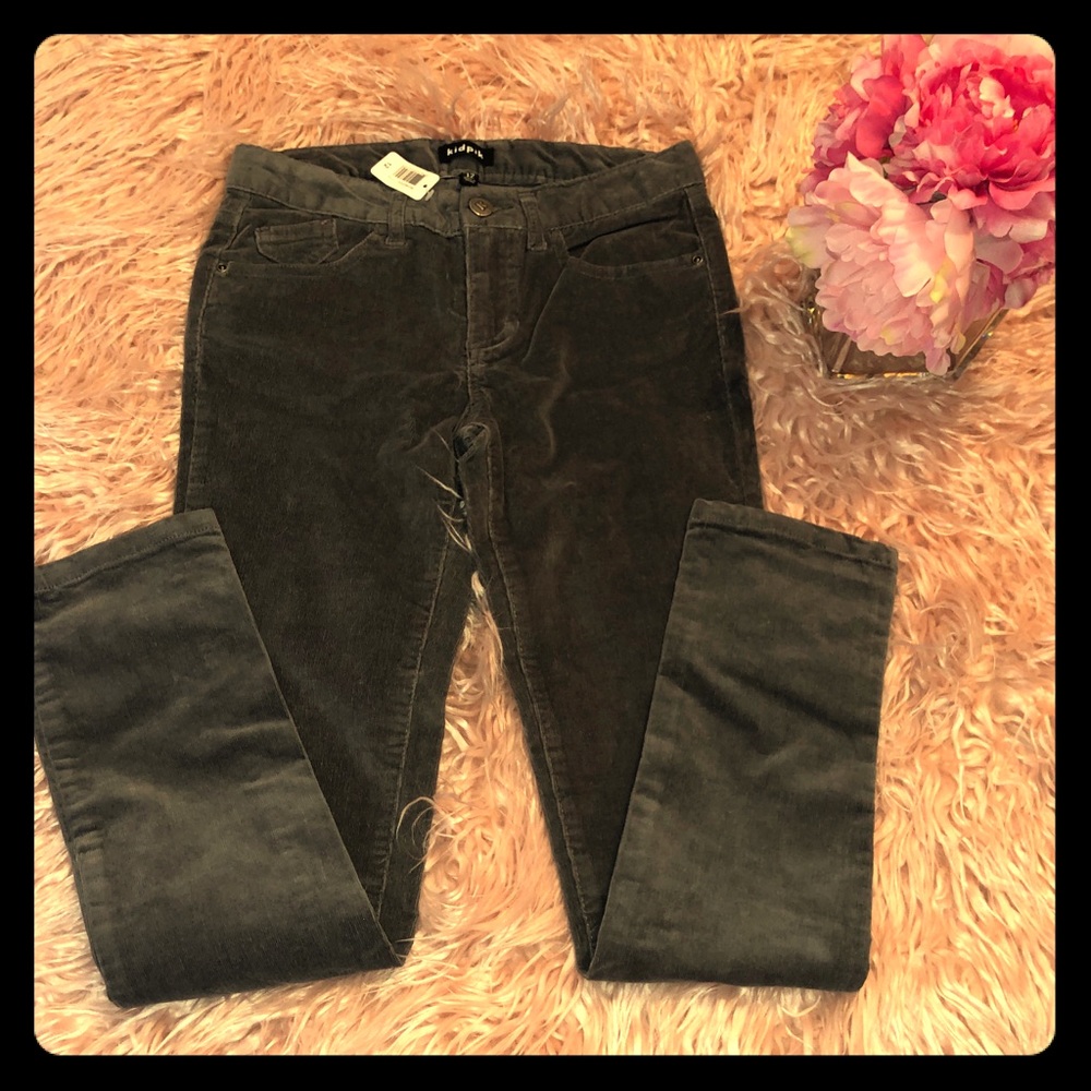 Gray corduroy kids (girls )pants